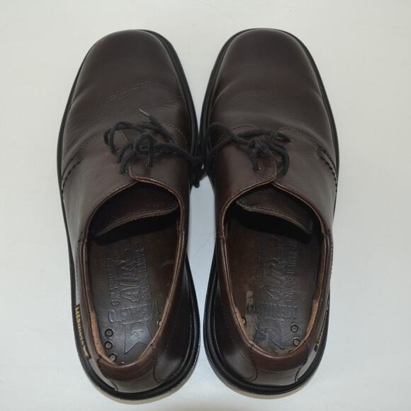 Mephisto Mens Dark Brown Dress Shoes Lace Up France Size 8 - Picture 8 of 14